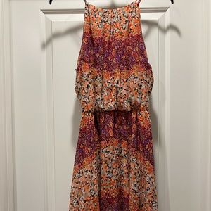 Lush Floral Print Dress Size M (Medium)